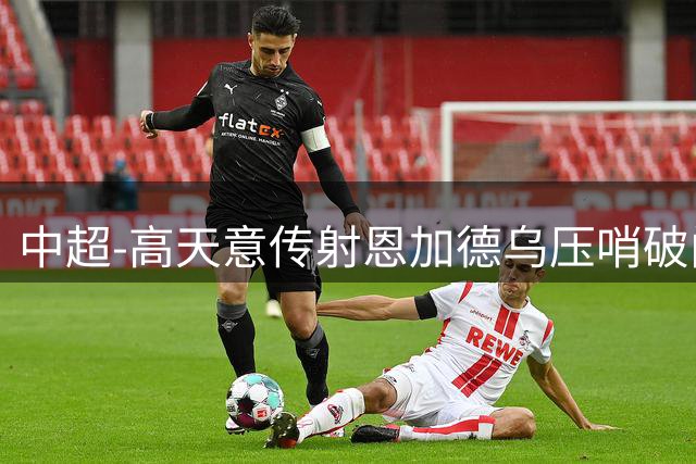 中超-高天意传射恩加德乌压哨破门 申花3-1送铜梁龙10轮不胜